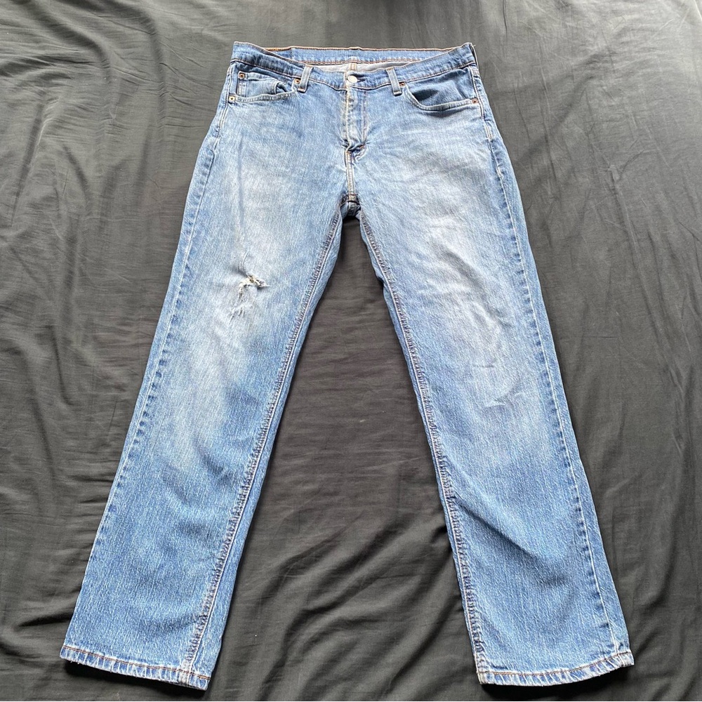 Levi's Light Blue Straight-Leg Jeans